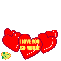 In Love Bear Sticker