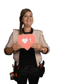 Girl Flowers Sticker by Hanneke Frankema