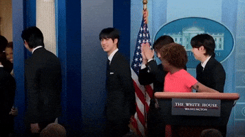 J-Hope claps.