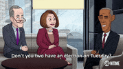 Election Special Showtime GIF by Our Cartoon President