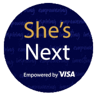 Entrepreneur Shesnext Sticker by Visa