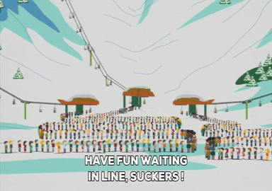 credits skiing GIF by South Park 