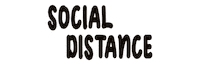 Distance Isolation Sticker by Piercing Boutique