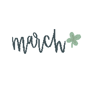 Name March Sticker