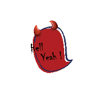 Devil Yes Sticker