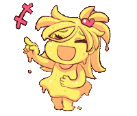 Happy Monster Girl Sticker by Jin