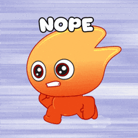 Not Happening No Way GIF by Playember