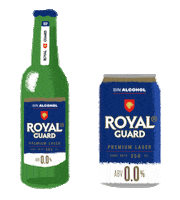 cervezaroyalguard royalguard merecidorelajo royalcero royalguarcero Sticker