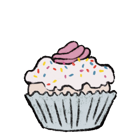 Booty Cupcake Sticker