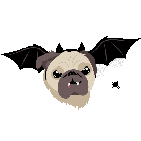 Dog Halloween Sticker by BECC agency