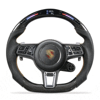 tddmotors ohcmotors tddmotors carbon fiber steering wheel led steering wheel GIF