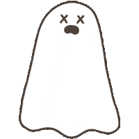Sad Halloween Sticker