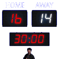 13 Away Sticker
