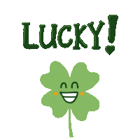 St Patricks Day Good Luck Sticker