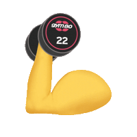gym80international fitness workout gym champion Sticker