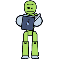 Working Work From Home Sticker by Stikbot