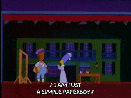 Season 4 Singing GIF by The Simpsons