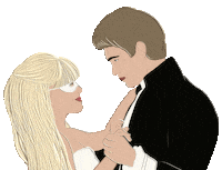 Black And White Dancing Sticker