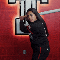 Victoria Valdez GIF by Texas Tech Softball