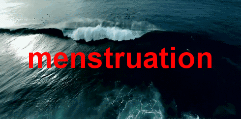 waves menstruation GIF