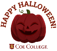 Halloween Fall Sticker by Coe College
