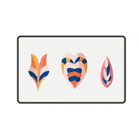 MoolMX flores print encasa mobiliario GIF