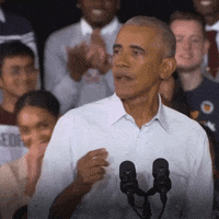 Barack Obama Smile GIF by The Democrats