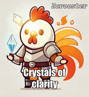 Peace Crystal GIF by Zorooster