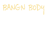 BangnBody yellow bangn bangnbody tubeofgoodness Sticker