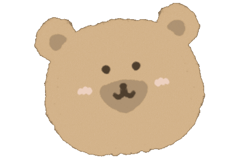 Bear くま Sticker