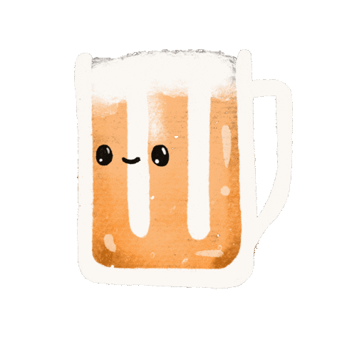 kevlavery party beer drinks tgif Sticker