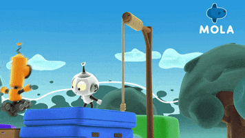 Excited Robot GIF by Mola TV Kids