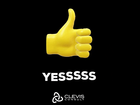 Si Yes GIF by CLEVIS