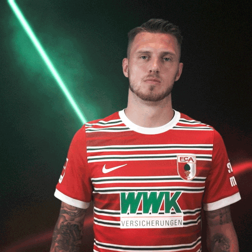 Football Hello GIF by FC Augsburg 1907