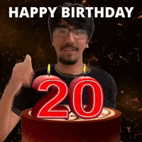 Happy 20th Birthday