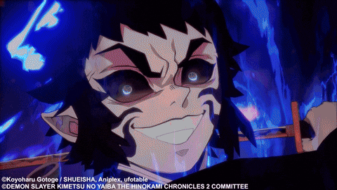 Video Game Fighting GIF by Demon Slayer: The Hinokami Chronicles 2