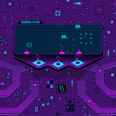 Gogolitus art game gaming pixelart GIF