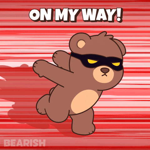 On My Way Running GIF by BEARISH