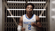 Flexing College Basketball GIF by Kentucky Men’s Basketball. #BuiltDifferent