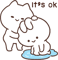 Cat Love Sticker by Minto Inc.