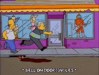 homer simpson halloween GIF