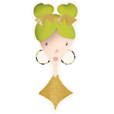 Девушка Sticker