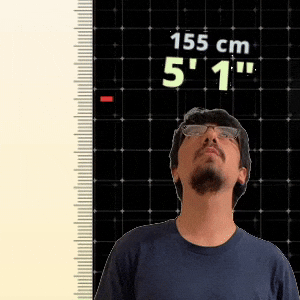 5' 1"