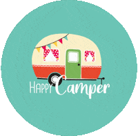 Camper Camping Sticker by Swafing