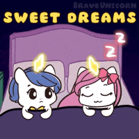 Good Night Bu GIF by Brave Unicorn