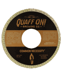 Coffee Stout Sticker by Quaff ON! Brewing Company