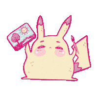 helenagaifem artist pikachu hgaifem helenagaifem Sticker