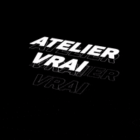 Atelier-Vrai atelier vrai logo ateliervrai atelier vrai atelier der braukünste GIF
