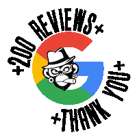 Google Piercing Sticker by Modified Monkey