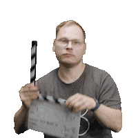 Happy Cameraman Sticker by Inspiroiva Creative